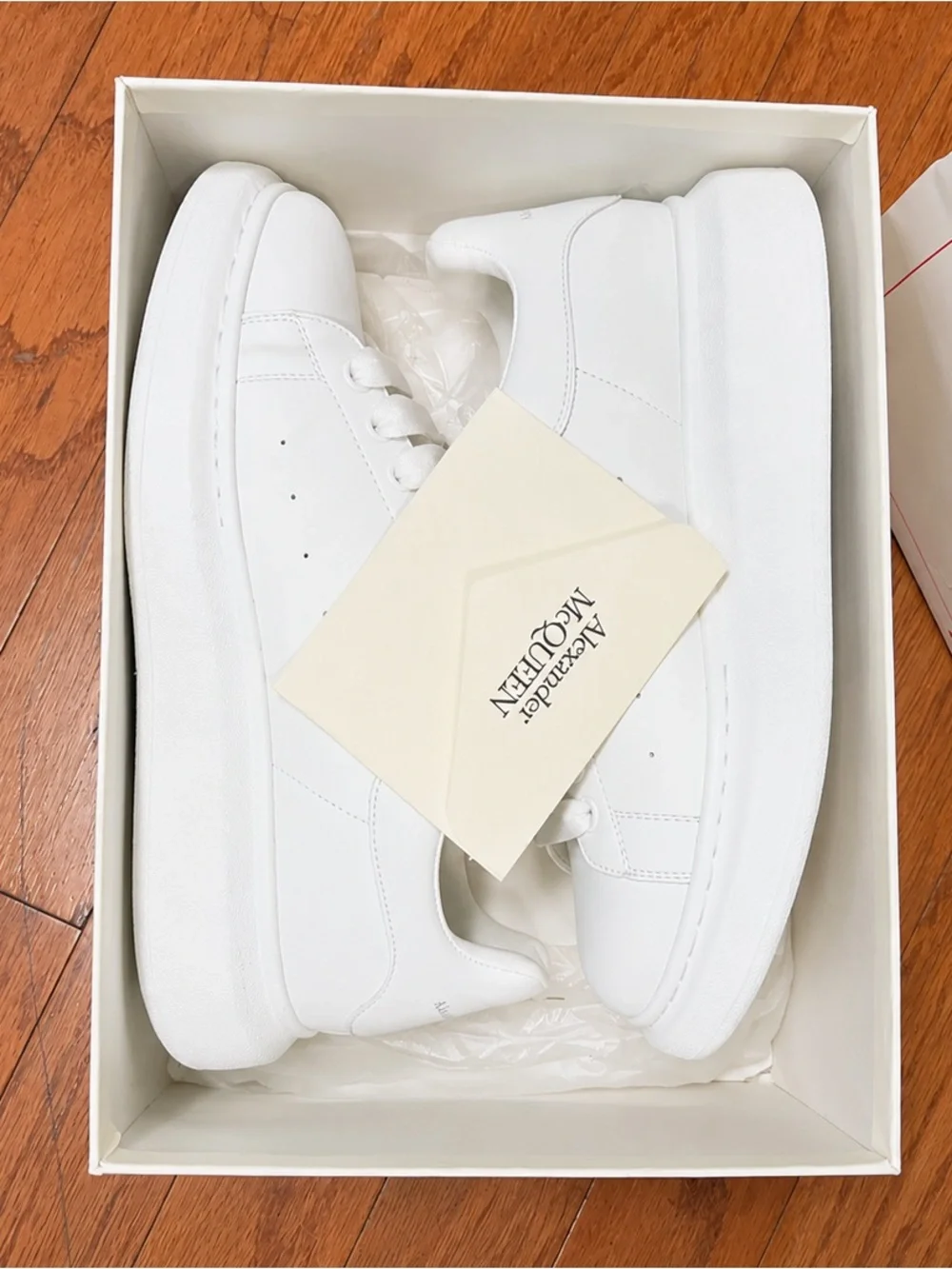 Alexander McQueen all white